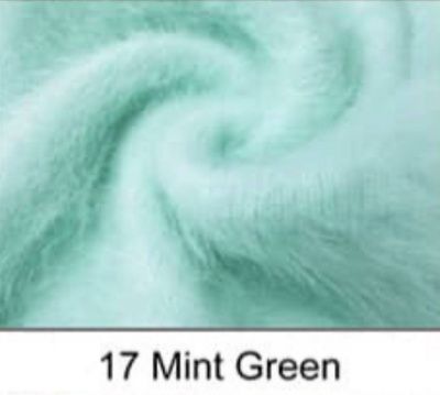 Пряжа Ангора 80 (17 мятный mint green); Ангора 80%, ПА 20%; Метраж: 800 метров в 100 граммах