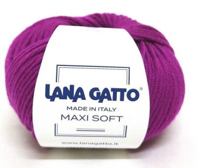 Lana Gatto Maxi Soft (13907) 100% меринос экстрафайн 50 г/90 м