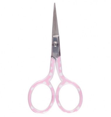 Ножницы "Горошки" (B5429.PINK), 9 см, HEMLINE 